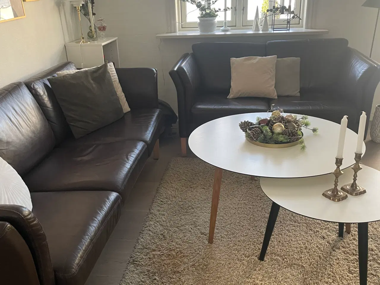 Billede 1 - Lædersofaer 