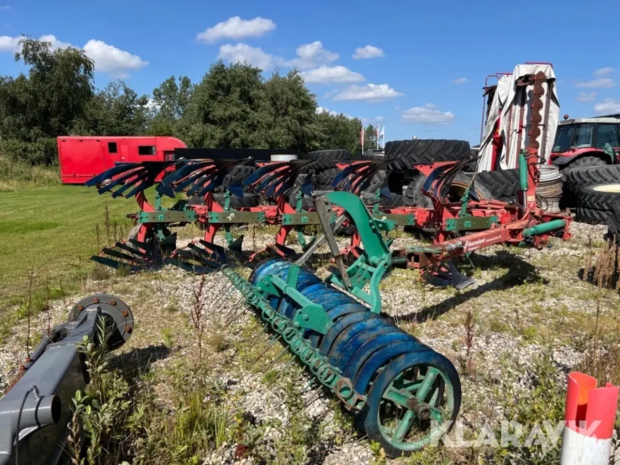 Billede 2 - Vendeplov + Packomat Kverneland EG 100 med Packomat S