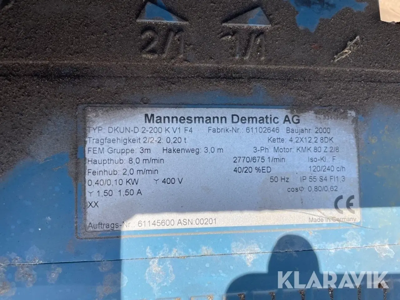 Billede 6 - Travers kran Demag Dkun-D 2-200K