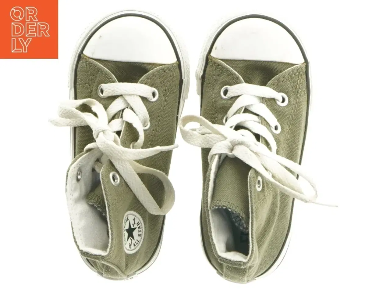 Billede 7 - Brugte grønne Converse All Star lav sneakers fra All Star (str. Og 20)