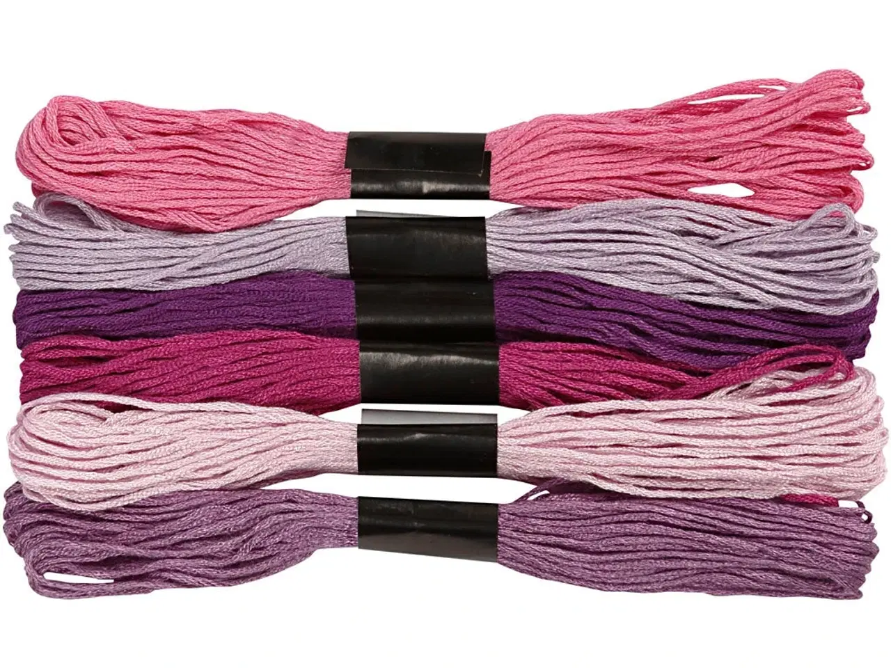 Billede 1 - Lilla Broderigarn 1 mm - 6 stk. i pakke