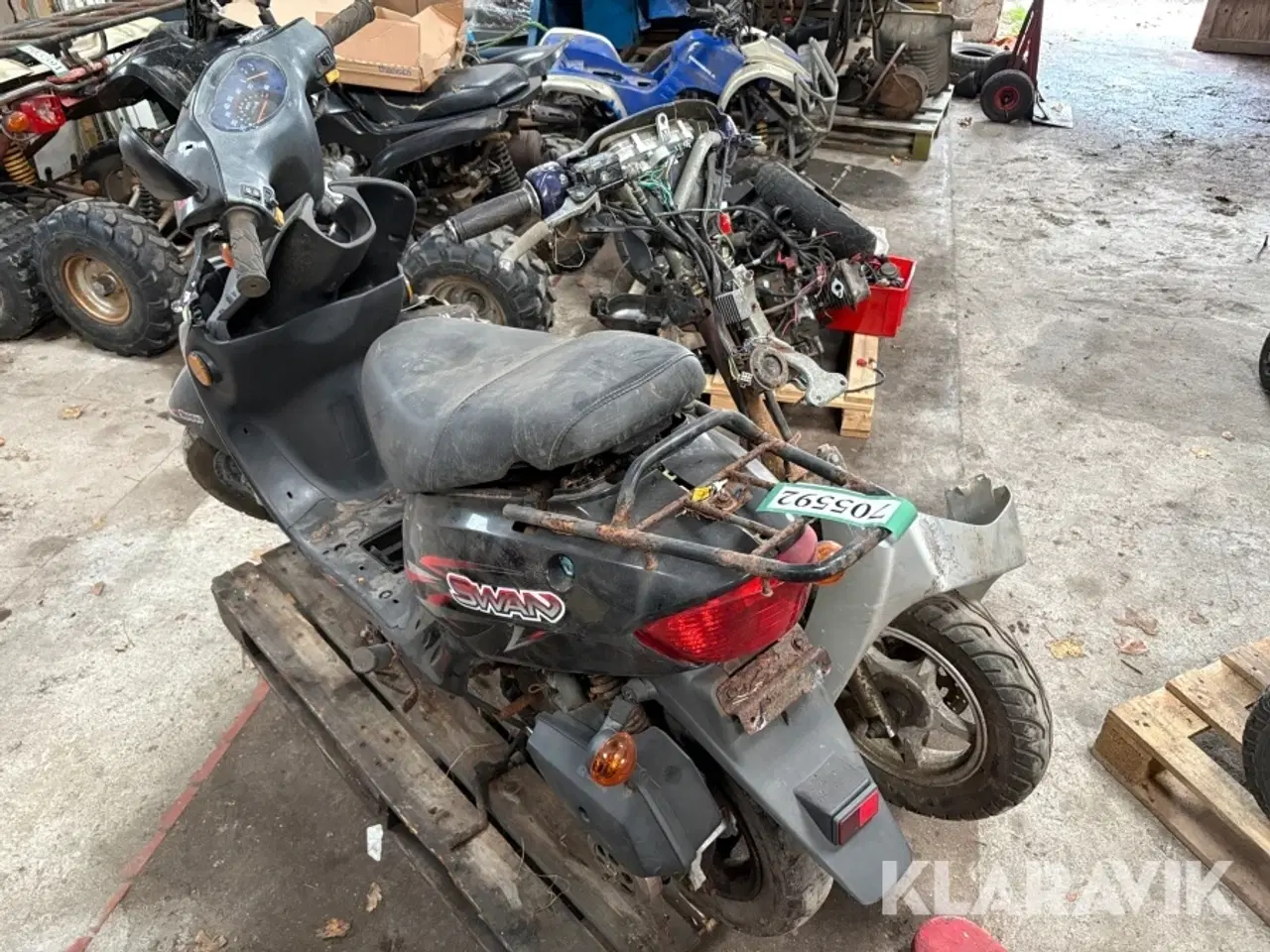 Billede 4 - Scooter 2 styk + reservedele