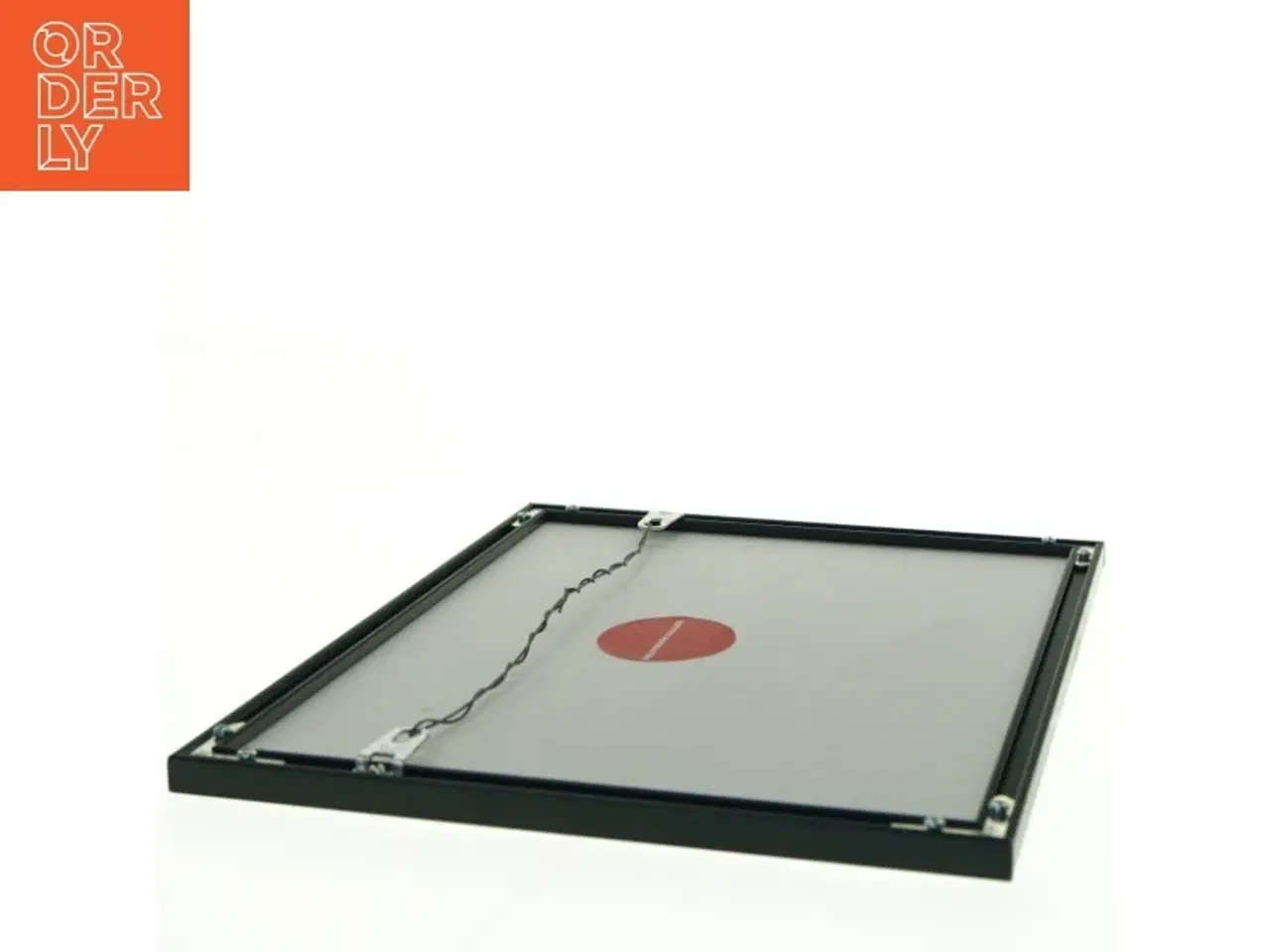 Billede 4 - Indrammet akvarel (str. 31,5 x 25,5 cm)