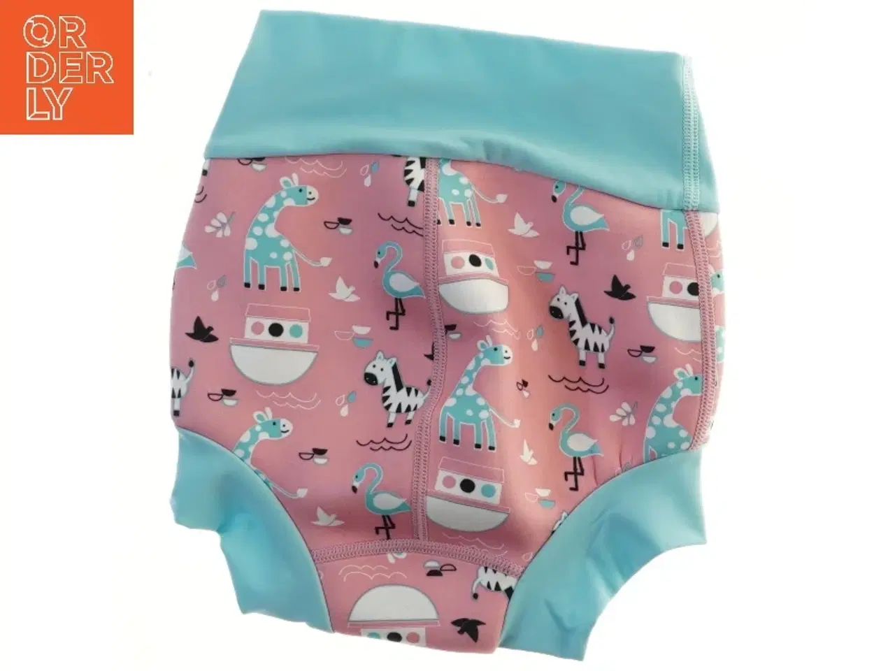 Billede 2 - Baby badebukser med dyremotiv fra splash about (str. 92)