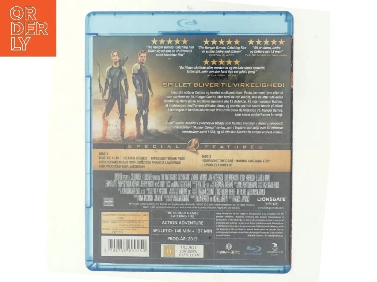 Billede 3 - The Hunger Games - Cathing fire (Blu-ray)