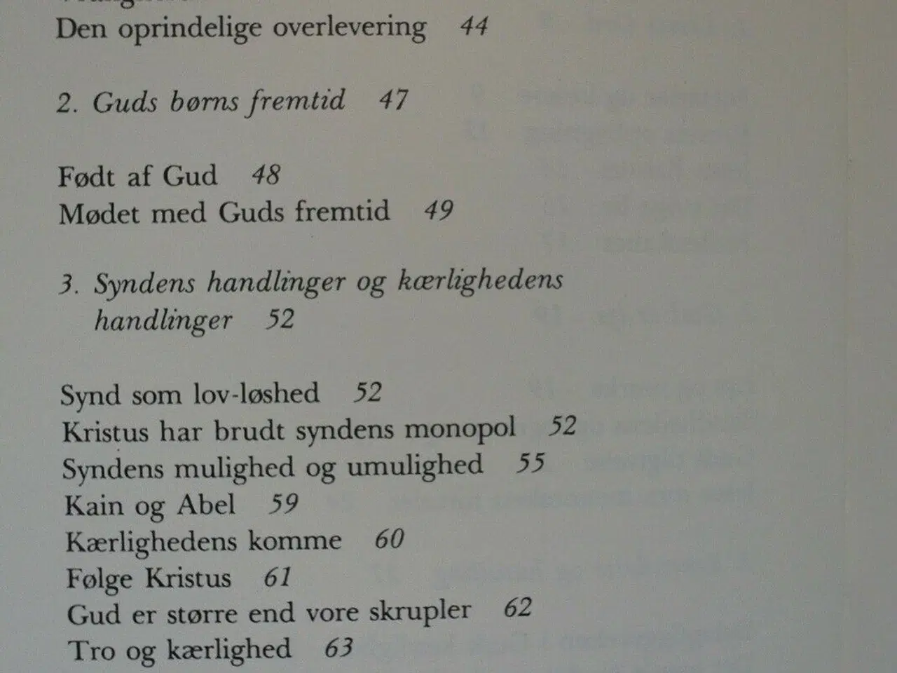 Billede 3 - johannesbrevene fortolket, af flemming fleinert-je