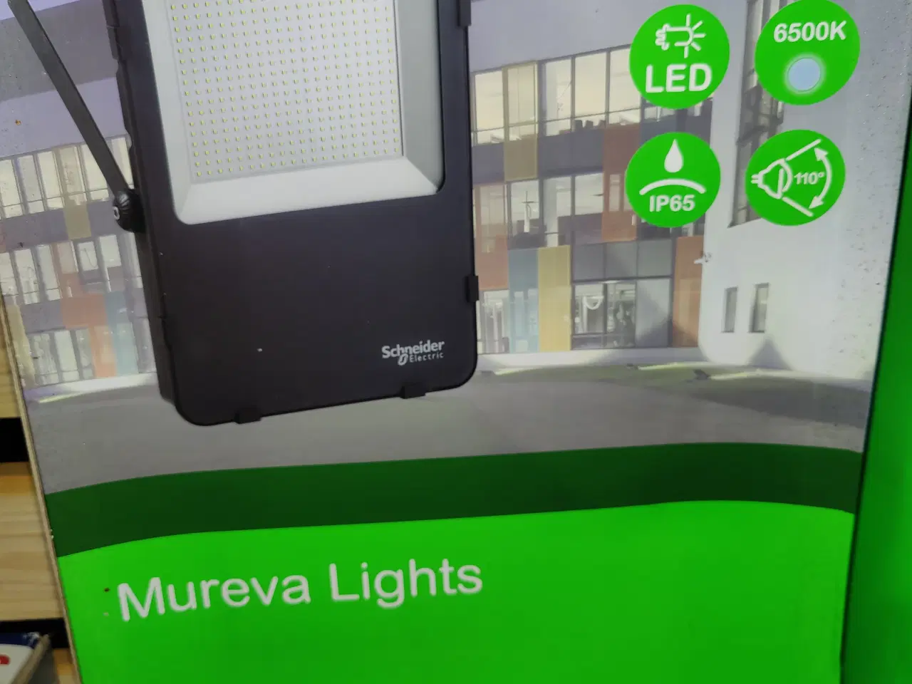 Billede 1 - Schneider Mureva 300w LED projektør