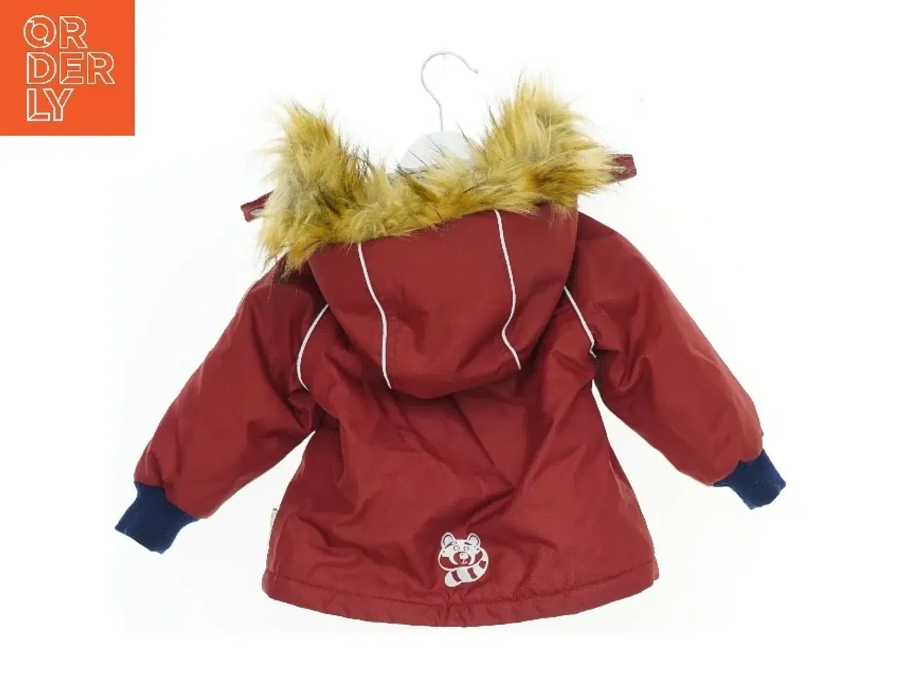 Billede 2 - Børne vinterjakke med pelskrave fra Racoon (str. 80)