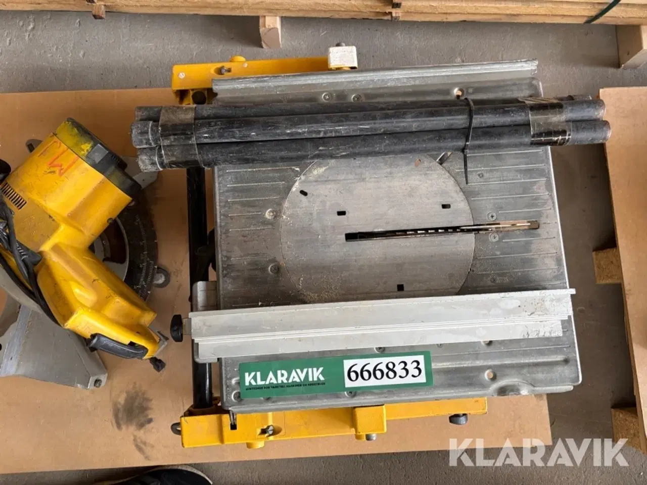 Billede 7 - Bordrundsav + kapsav Dewalt DW742 + DW707