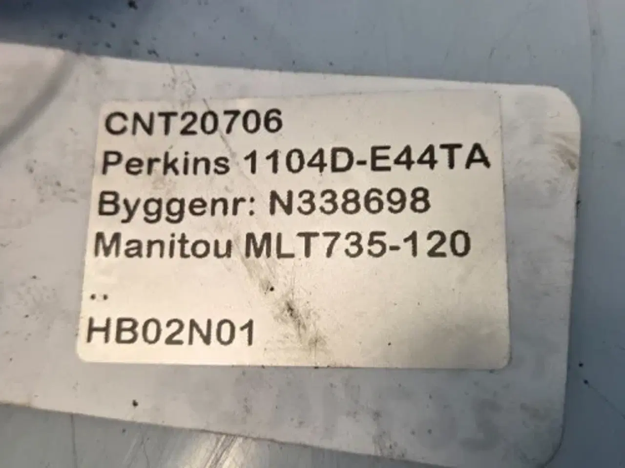 Billede 20 - Perkins 1104D-E44TA Turbo 2674A209