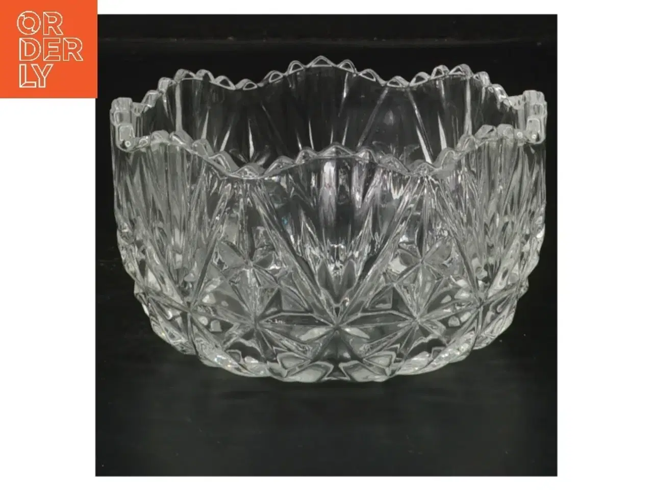 Billede 2 - Krystal beholder med låg (str. 13x11 cm)