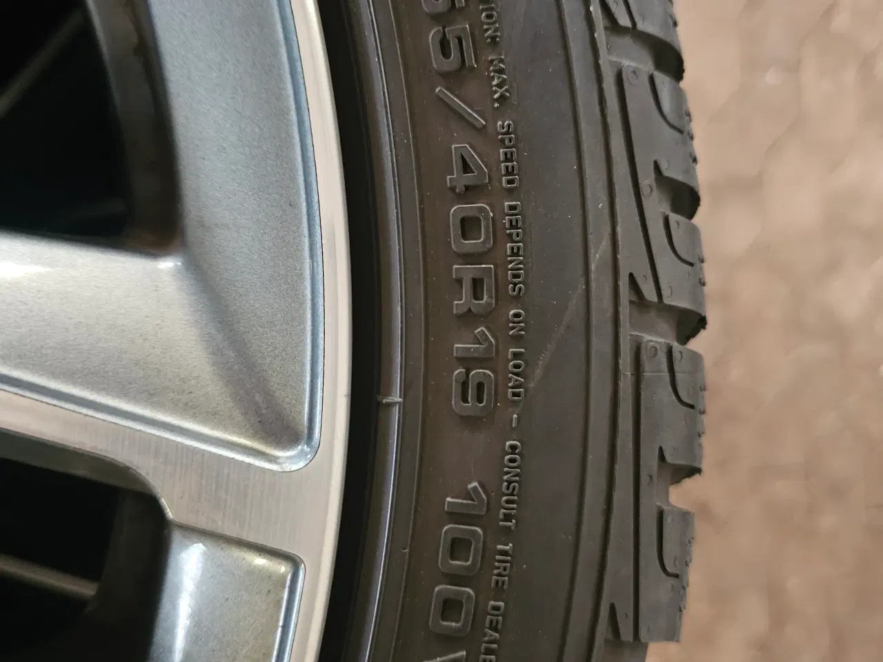 Billede 4 - 19" GMP italy fælge med Goodyear vinterdæk