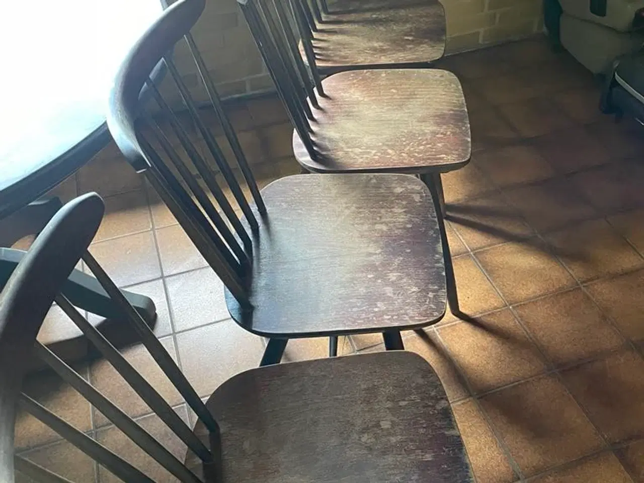 Billede 1 - Træstole 