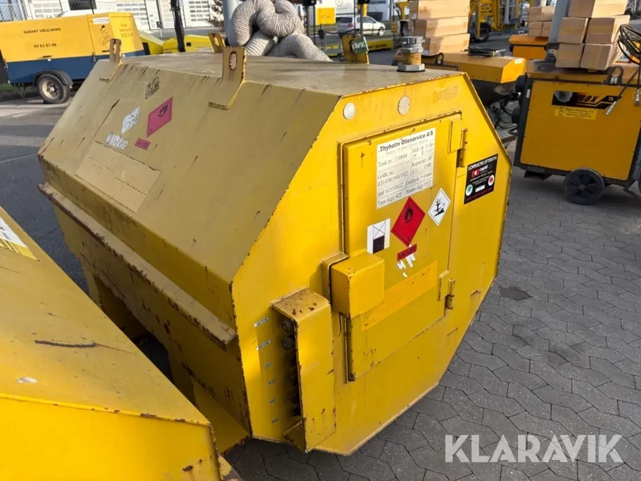 Billede 4 - Dieseltank 1500 liter med pumpe