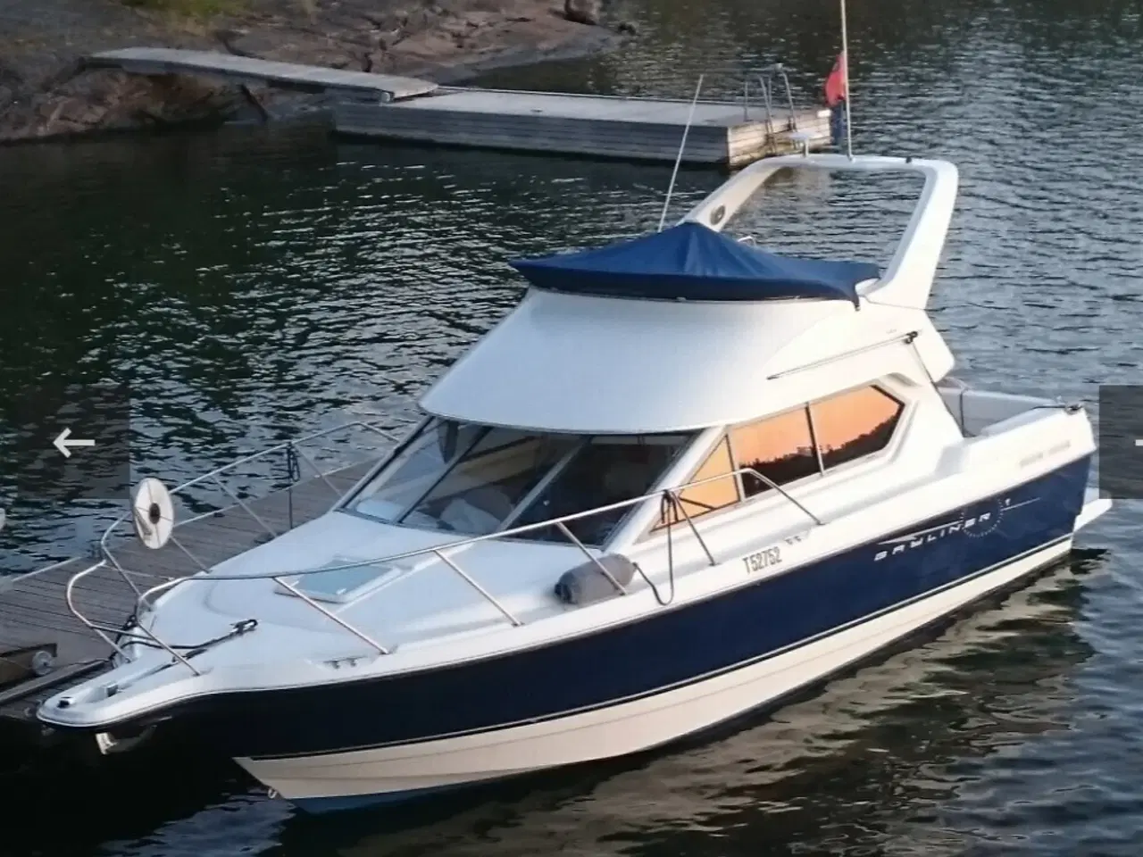 Billede 1 - Bayliner 288 Flybridge årg 2008 med 250hk DIESEL..