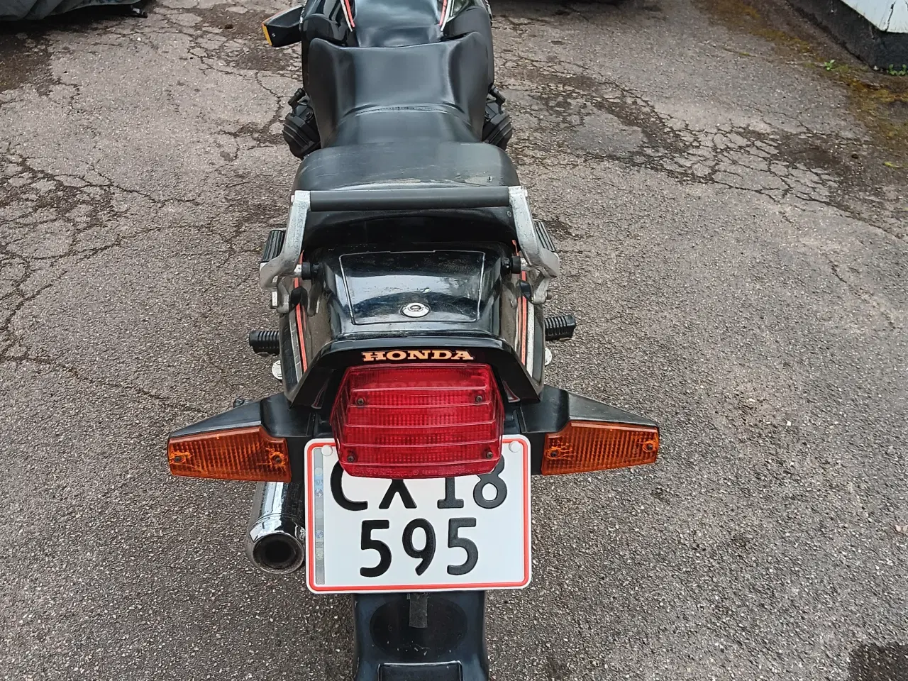 Billede 4 - Honda cx 500e synet med plader