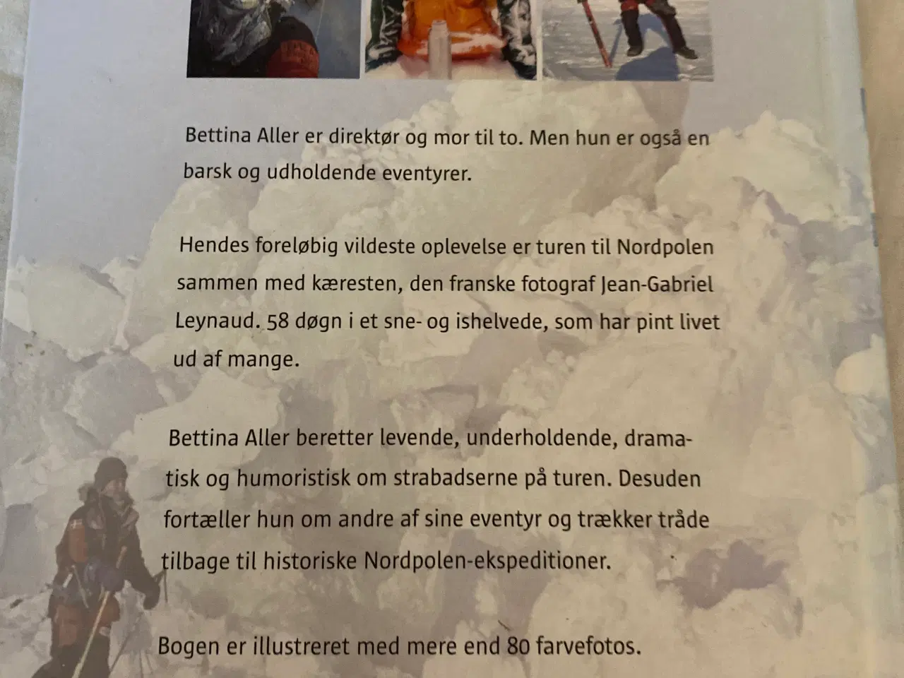 Billede 2 - Bettina Aller Til Nordpolen Bog