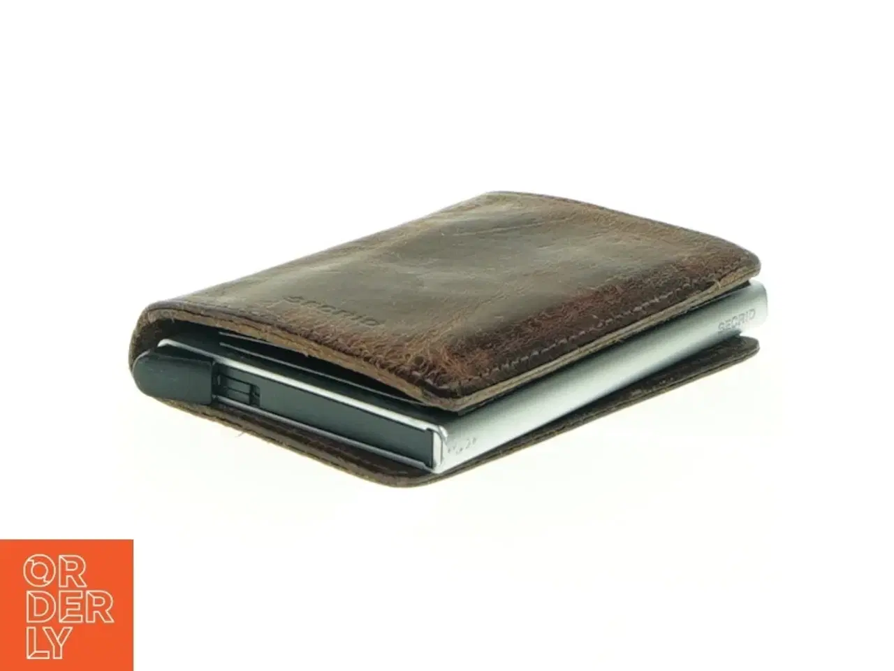 Billede 1 - Læder kortholder fra Secrid (str. 10 x 7 cm)
