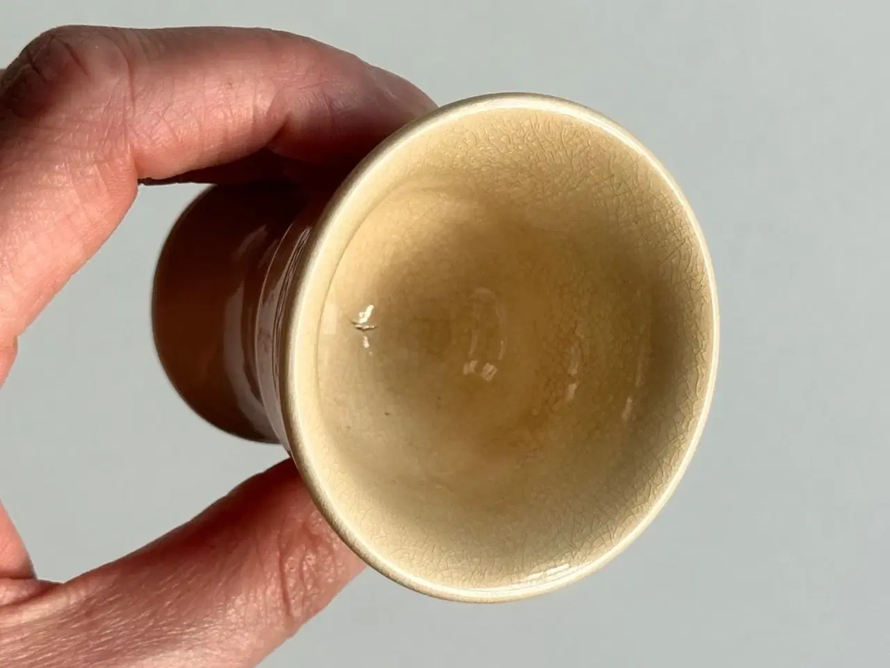 Billede 5 - Aluminia æggebæger, beige