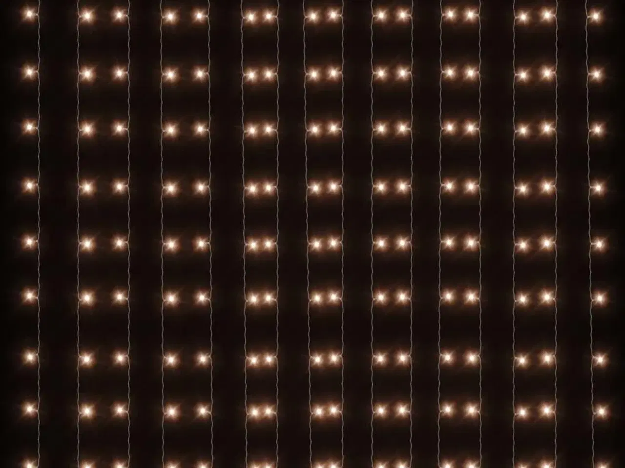 Billede 4 - Lysgardin 3x3 m 300 LED'er 8 funktioner varm hvid