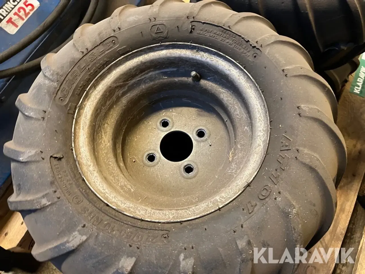 Billede 3 - Hjul til græsslåmaskine Husqvarna 520/525 Carlisle AT101 4 styk