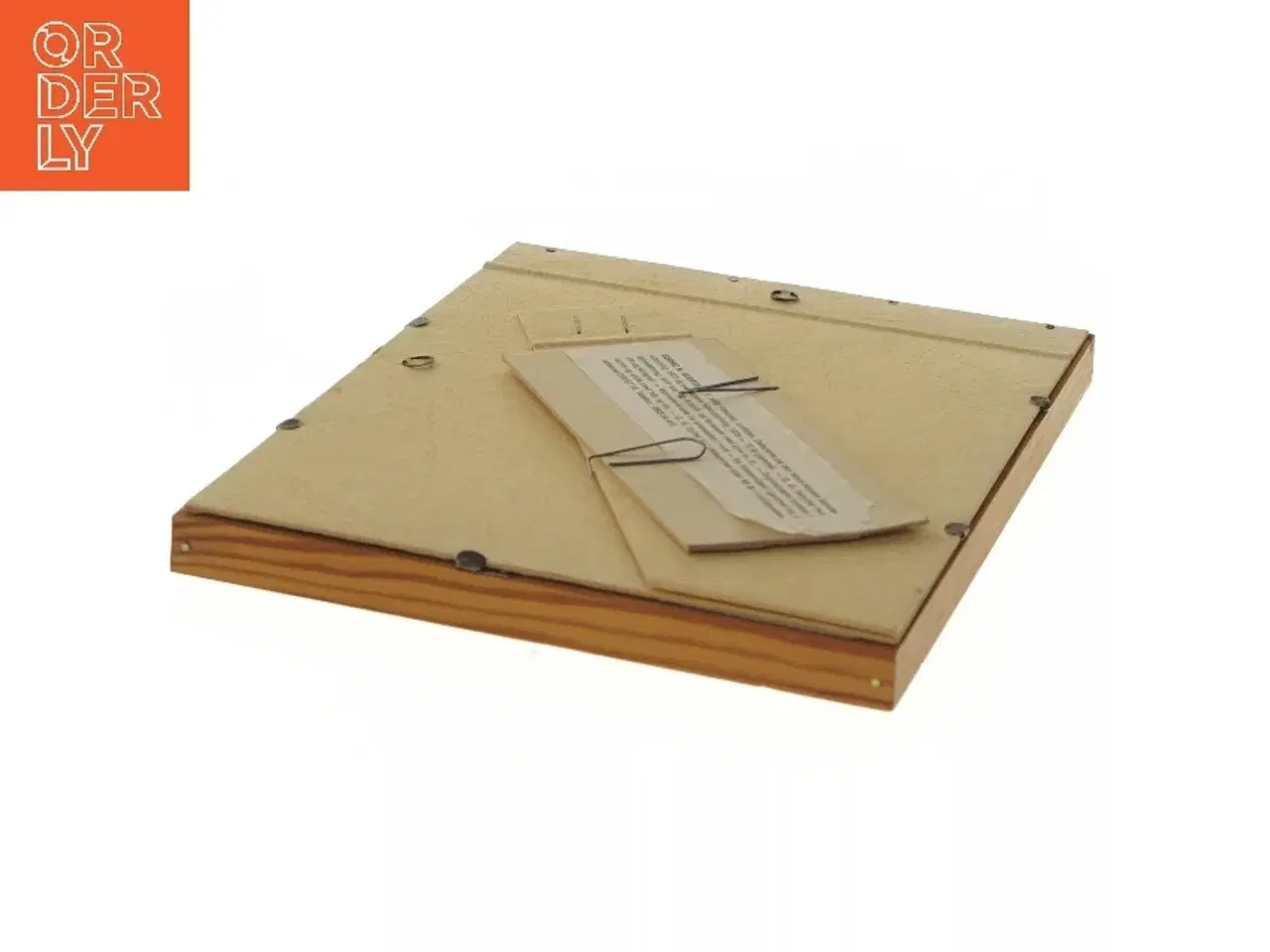 Billede 5 - Indrammet litografi med skibsmotiv (str. 20,5x26 cm)