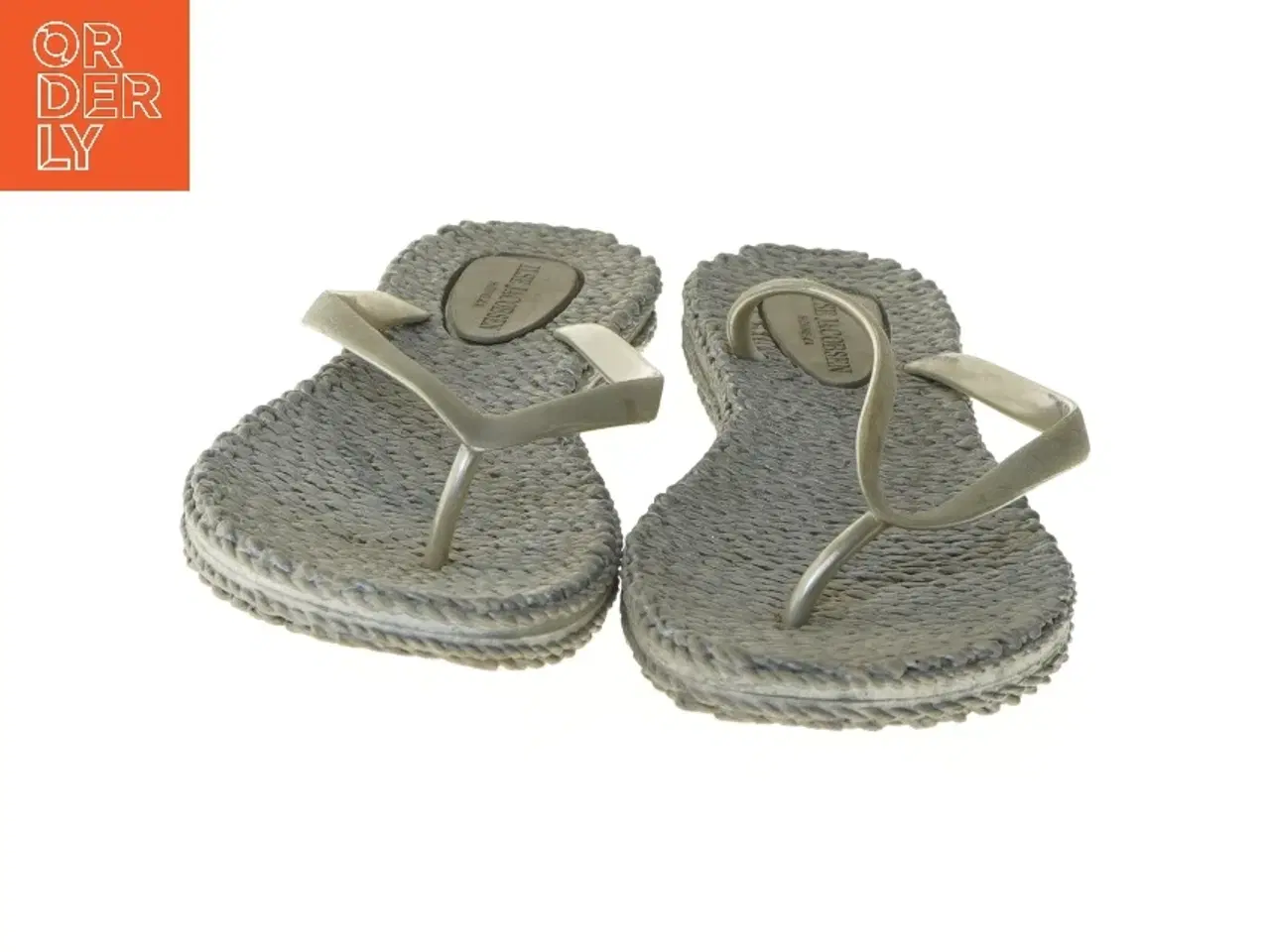 Billede 4 - Flade sandaler størrelse 39/40 fra Ilse Jacobsen (str. 39 )