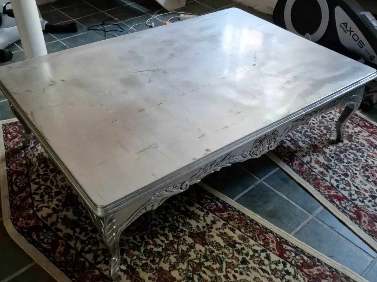 Billede 2 - Smukt Sølv Rokoko sofabord 