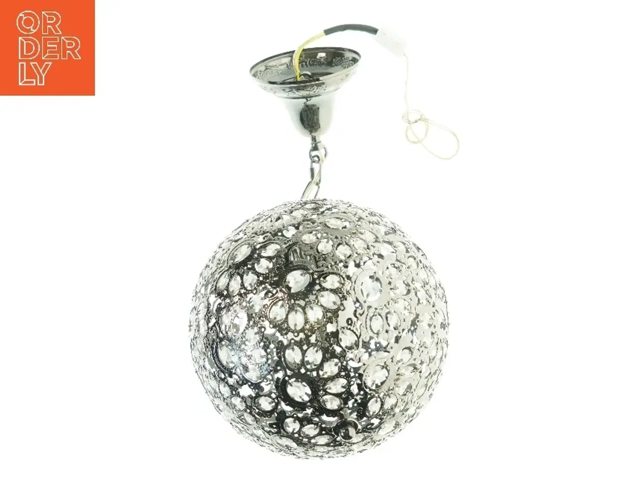 Billede 1 - Krystal loftlampe (str. Ø. 30 cm)