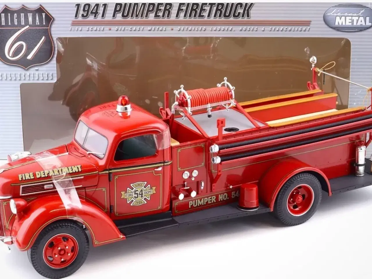Billede 1 - 1:16/1:18 Ford Pumper Fire Truck 1941 