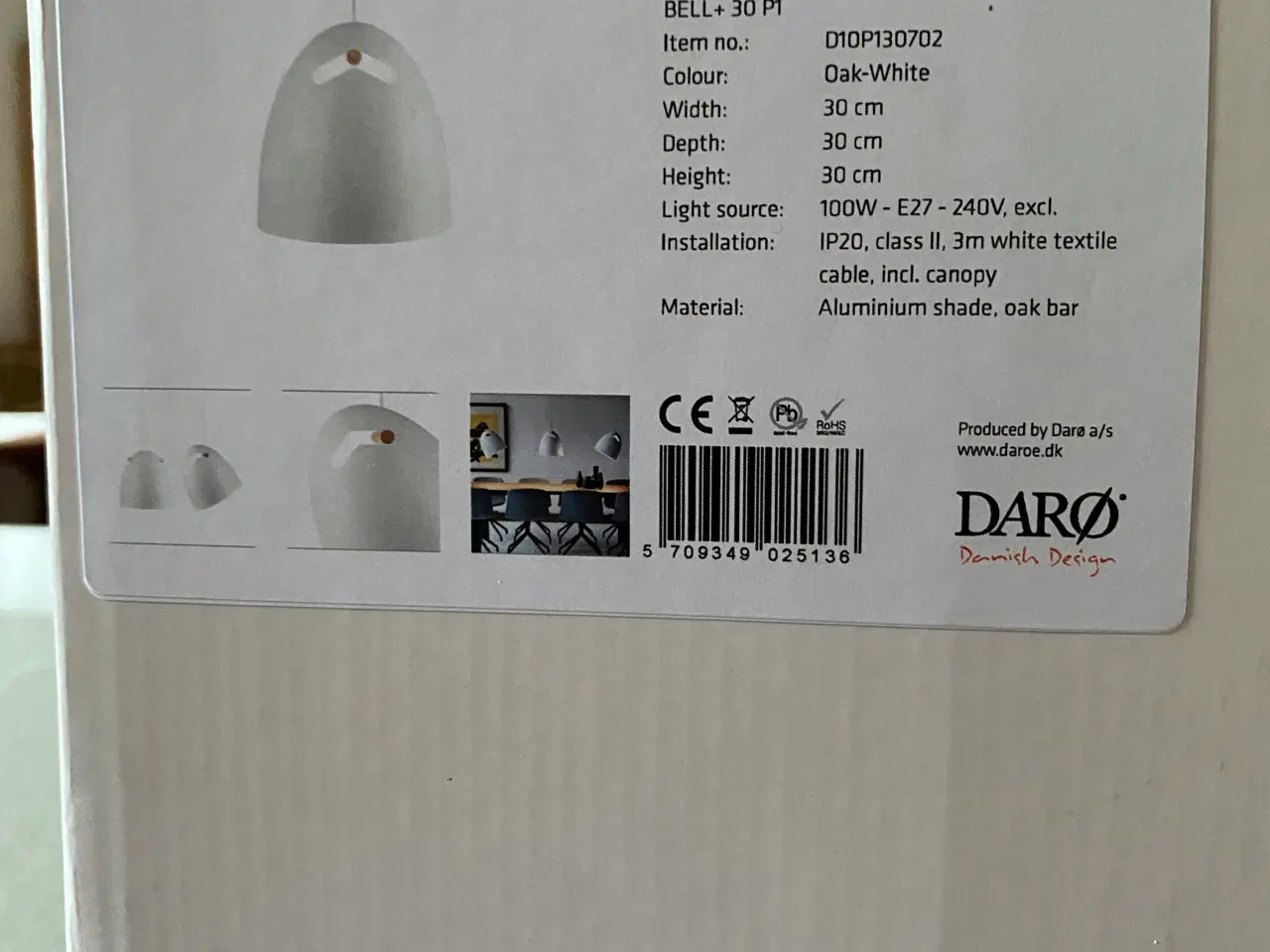 Billede 2 - Lampe 