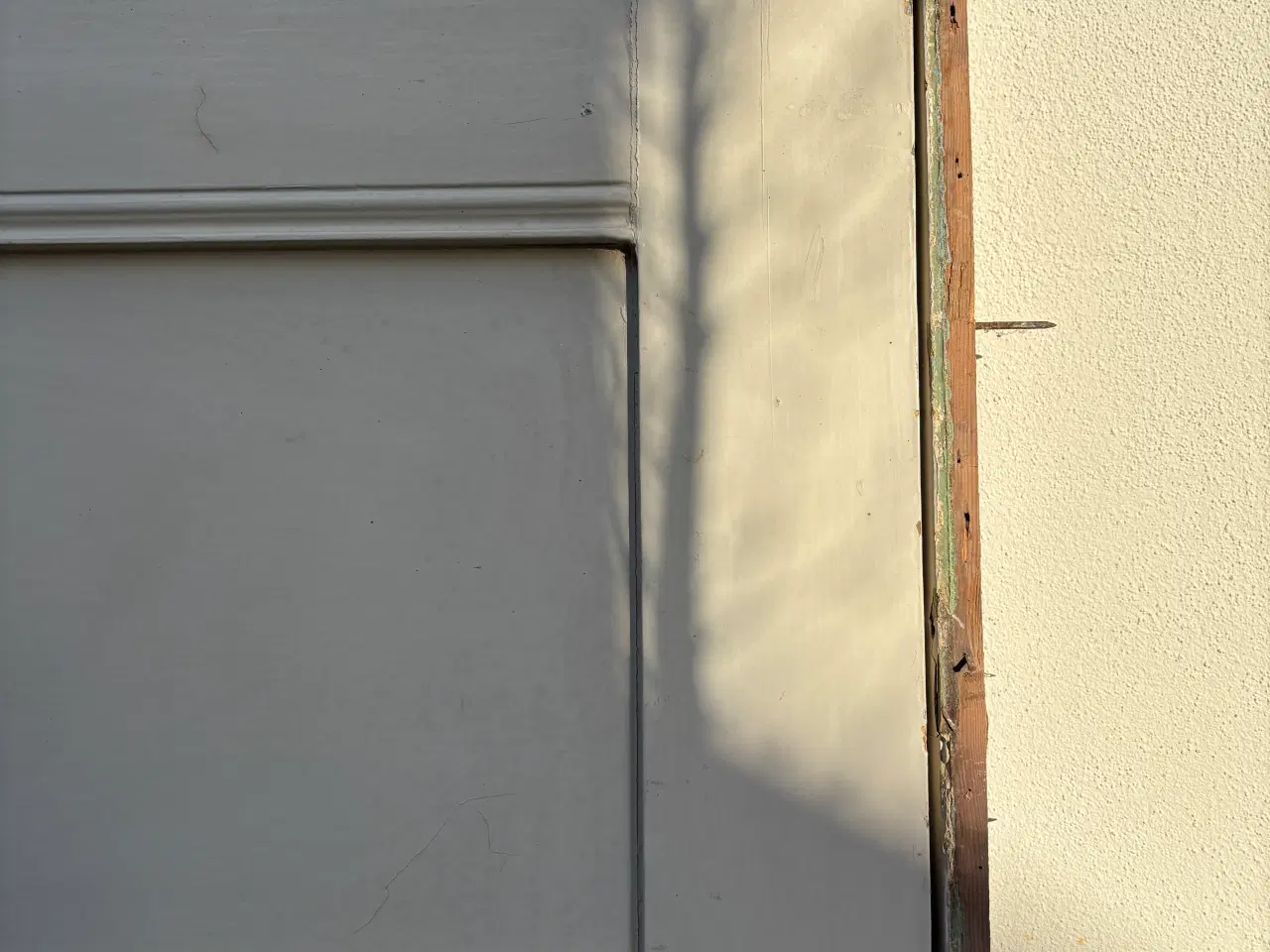 Billede 3 - Fin gammel dør med fyldninger