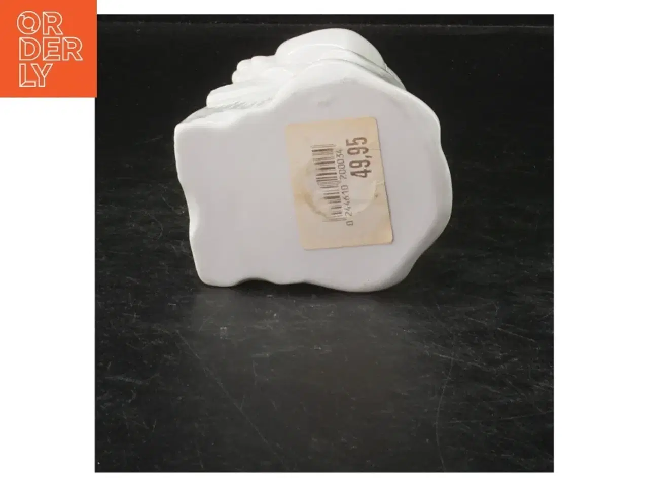 Billede 3 - Porcelænsfigur af nisse (str. 15 cm)