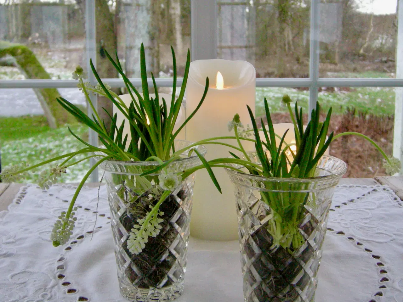 Billede 5 - SOMPEX LED stearinlys, Bloklys, Bevægelig flamme