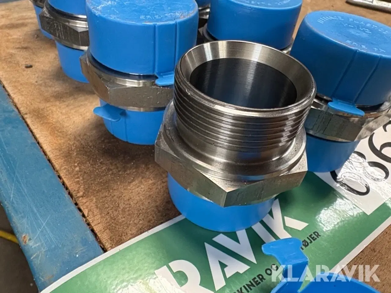 Billede 3 - 1 1/2” bryst nippel svær - 8 styks