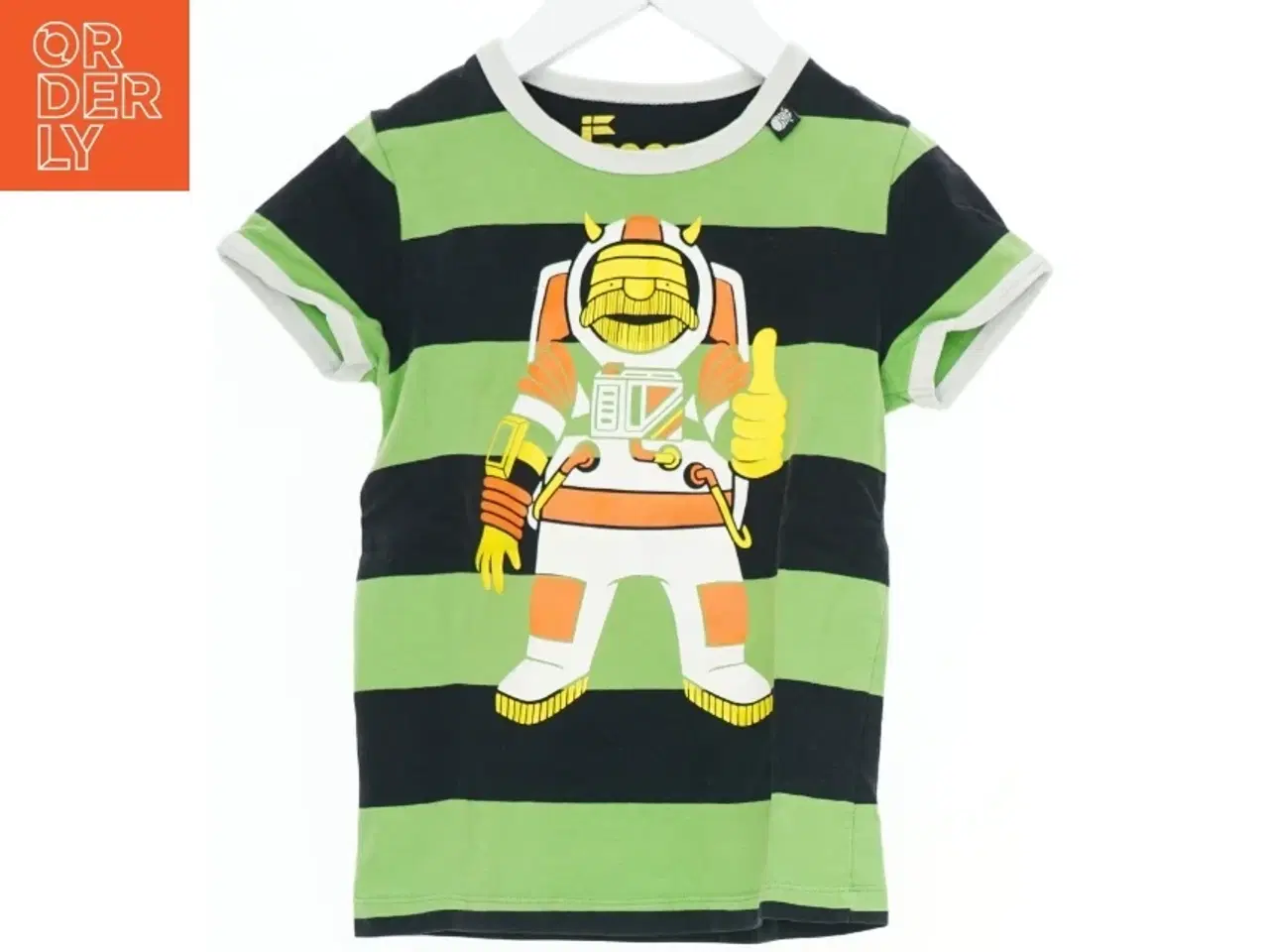 Billede 1 - T-shirt med astronautmotiv fra Danefæ (str. 104)