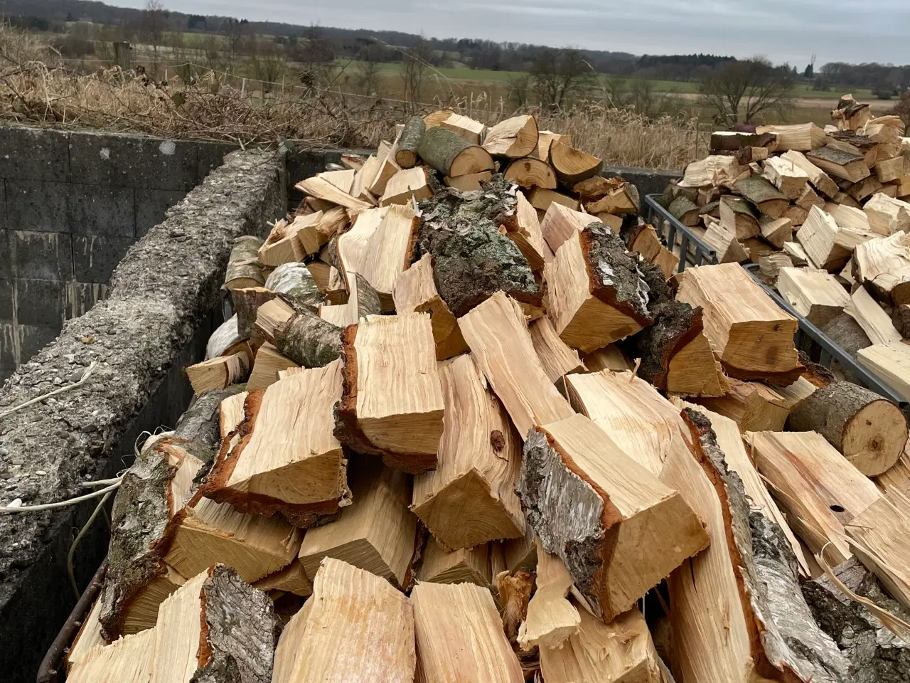 Billede 2 - Brænde - løv mest birk og ahorn