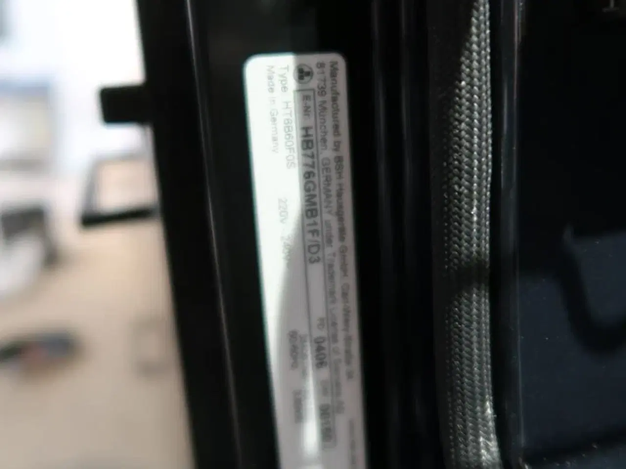 Billede 3 - Kombiovn SIEMENS HB776GMB1F/D3