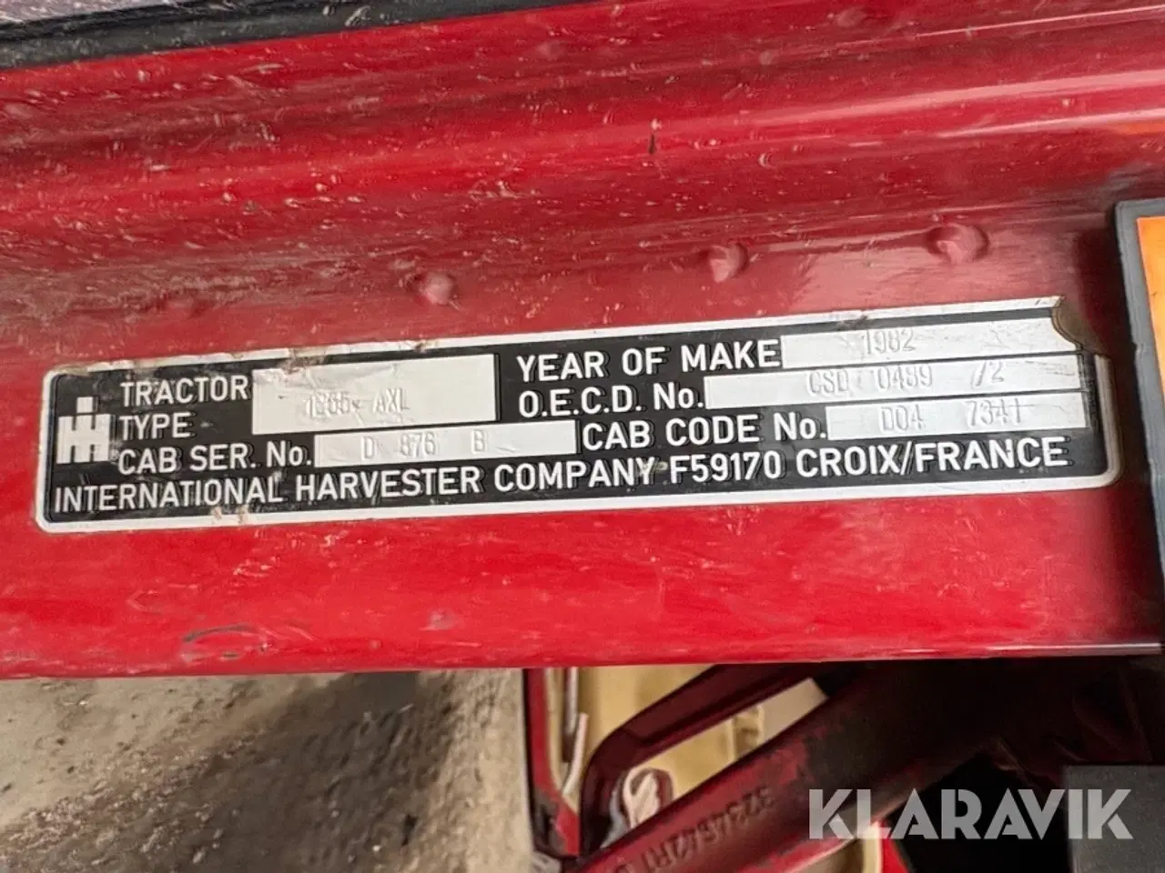 Billede 9 - Traktor Case IH 1255 XL