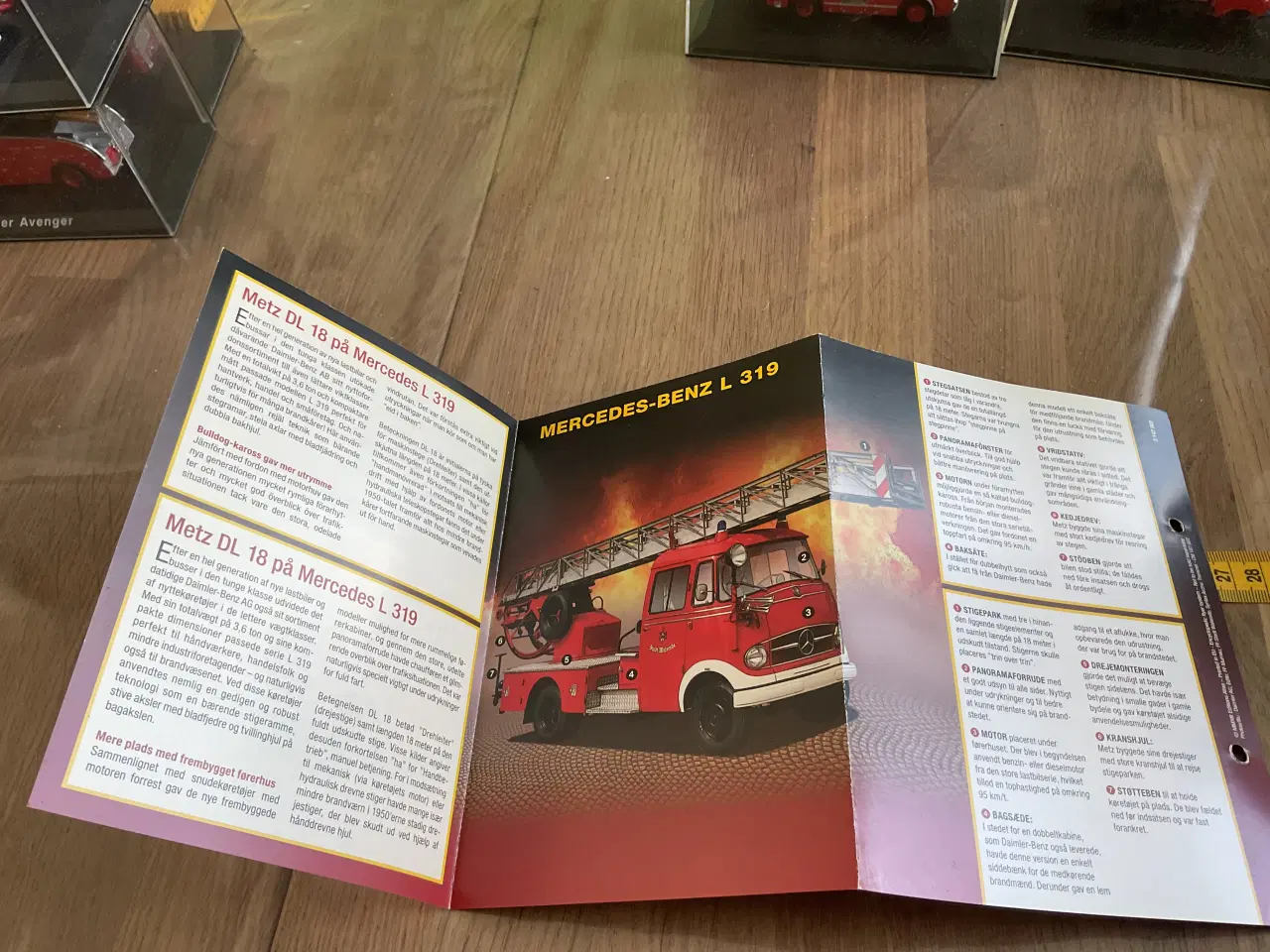 Billede 7 - Model brandbil mercedes- benz L 319