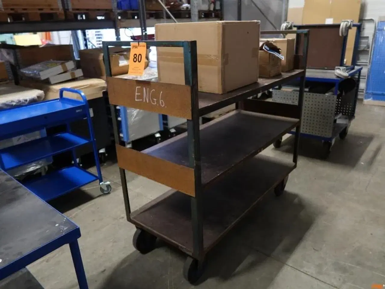 Billede 1 - RULLEVOGN med di