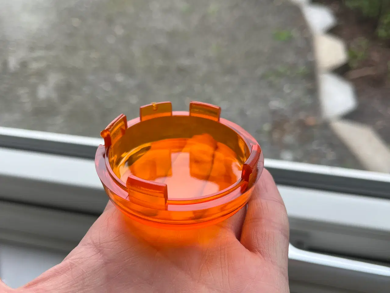 Billede 3 - Små orange blinklysglas til Harley