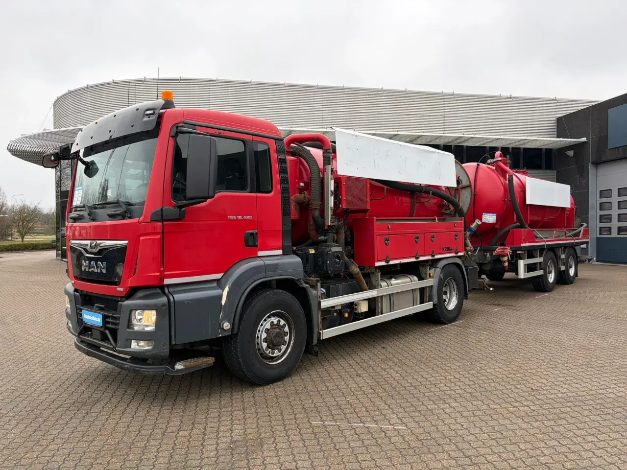 Billede 1 - MAN TGS 18.420 4X4H, Slamsuger