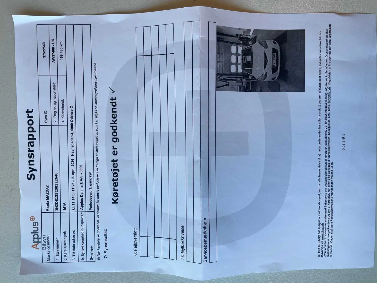 Billede 8 - Mazda 2 Nysynet 