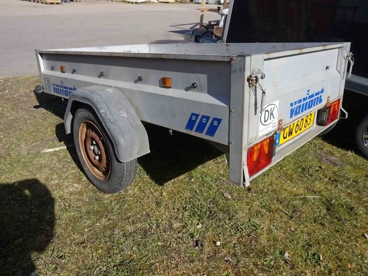 Billede 3 - Variant trailer 500Kg total Nysynet Årgang: 2012 (MOMSFRI)