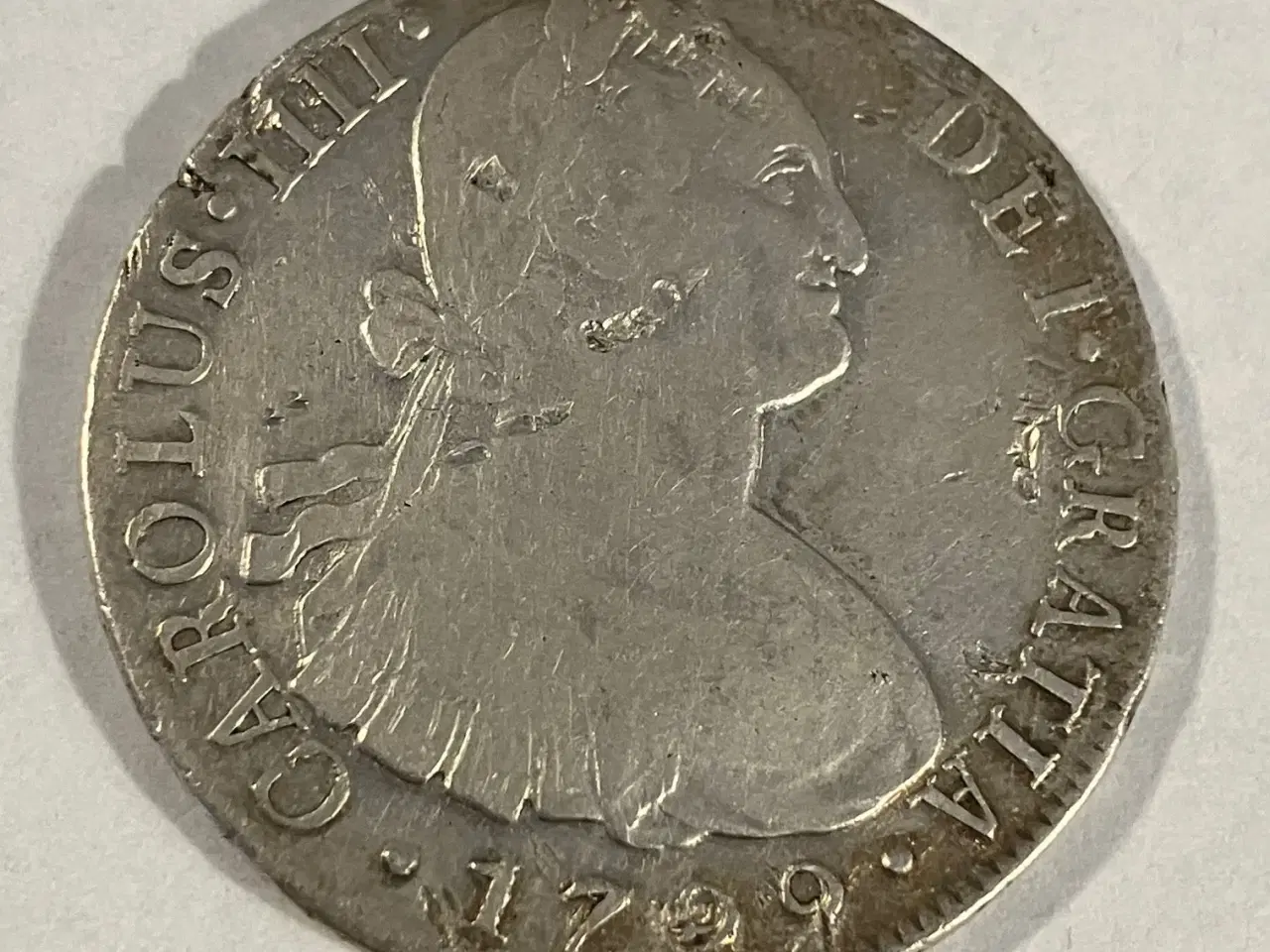 Billede 2 - 8 Reales 1799 - Slidt