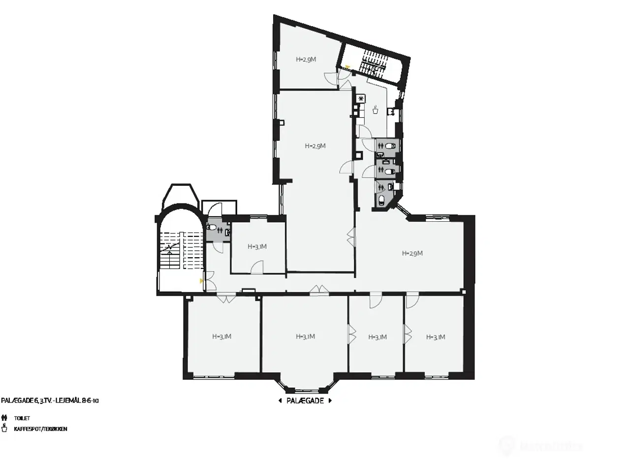 Billede 34 - Luksuriøst 150m2 kontor på Palægade