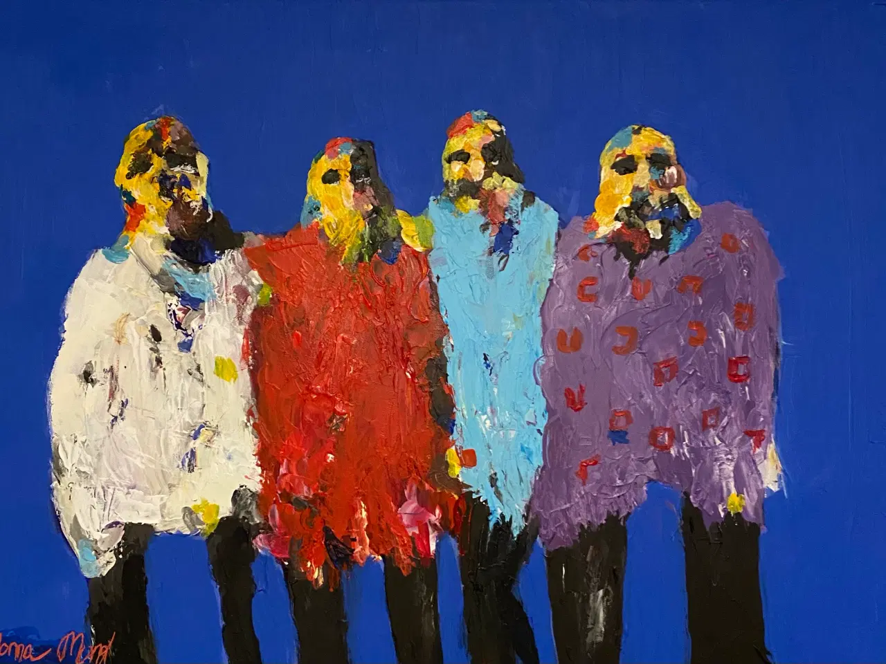 Billede 5 - Malerier forskellige motiver og str 