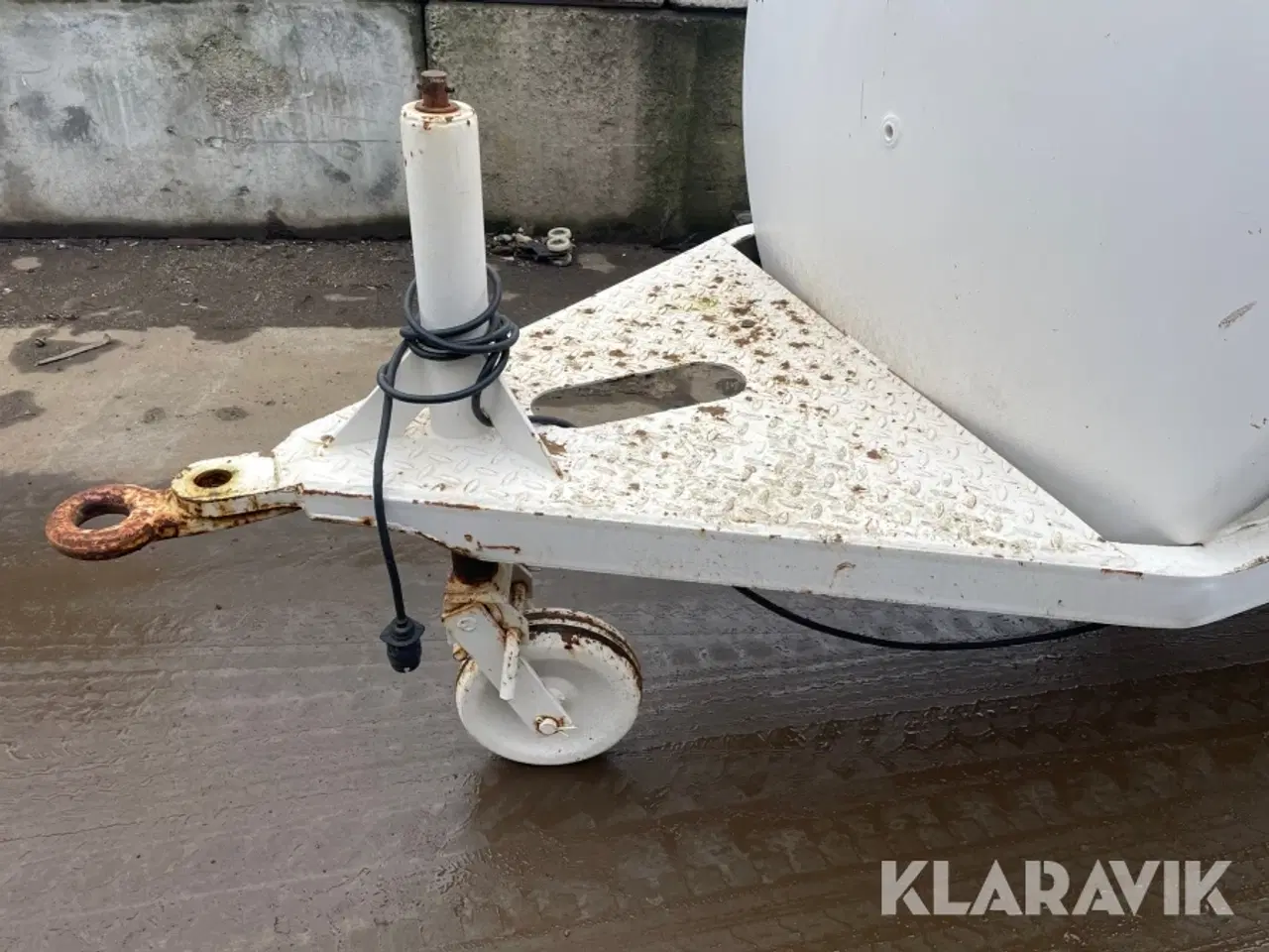 Billede 9 - Transportabel dieseltank med pumpe Roug 2500liters