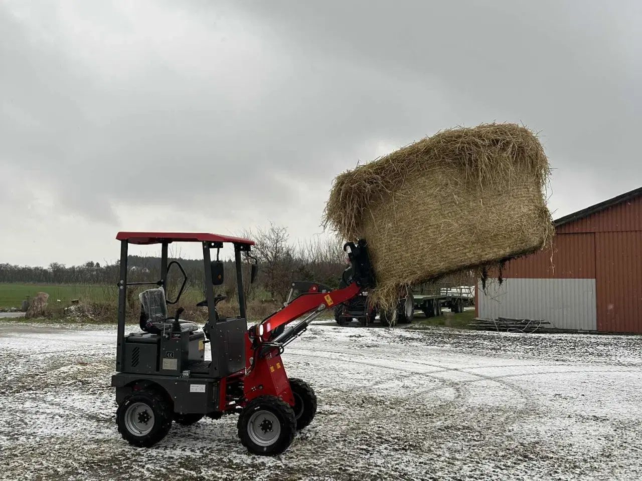 Billede 5 - HZM 805E - Inkl. Skovl og pallegafler